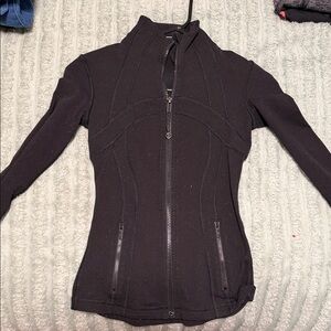 Lululemon black define jacket size 0